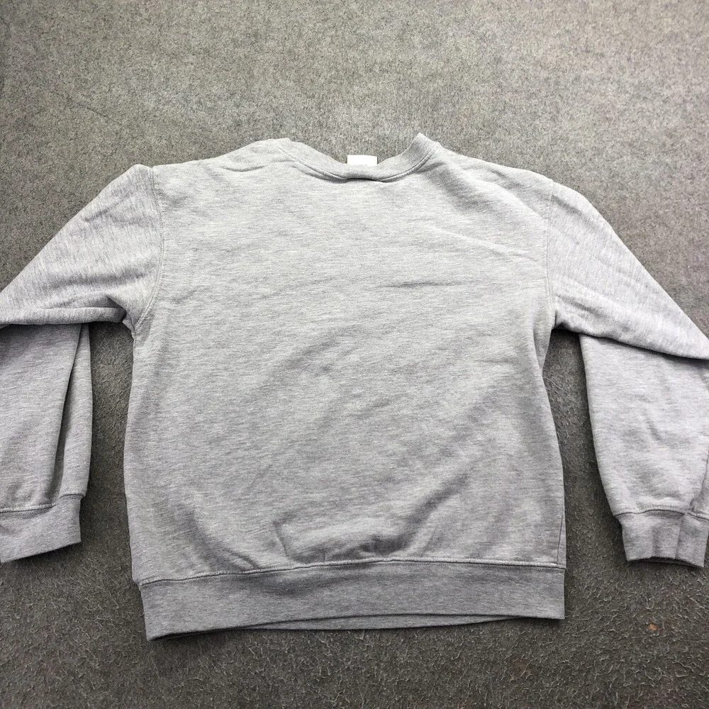Looney Tunes Sweatshirt Kids Medium 7-9 Gray Bugs Tweety Sylvester Pullover